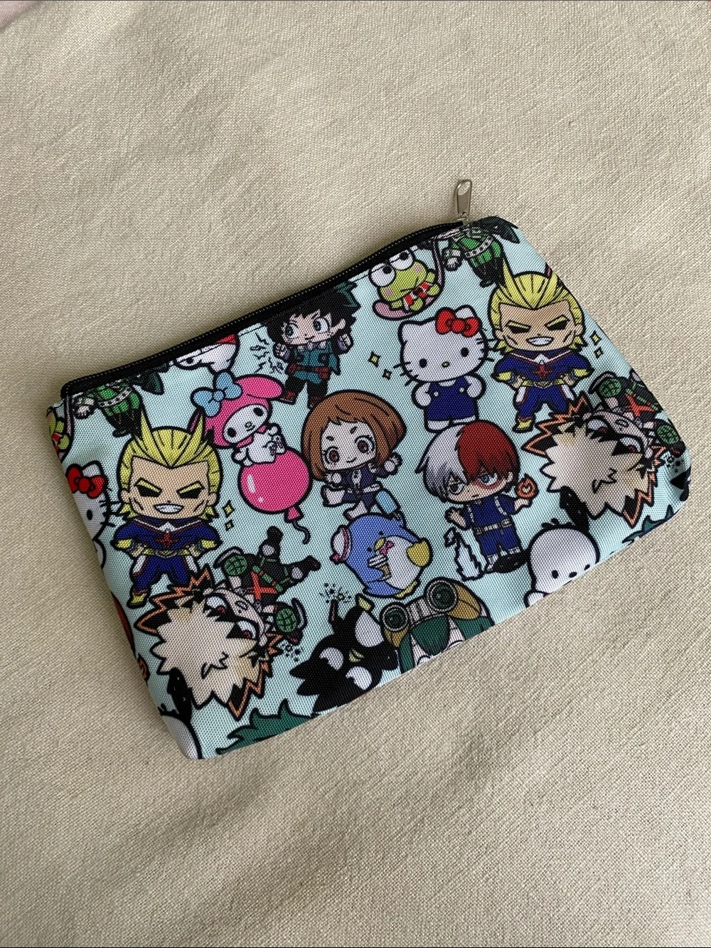 Sanrio My Hero Academia x Hello Kitty Pouch